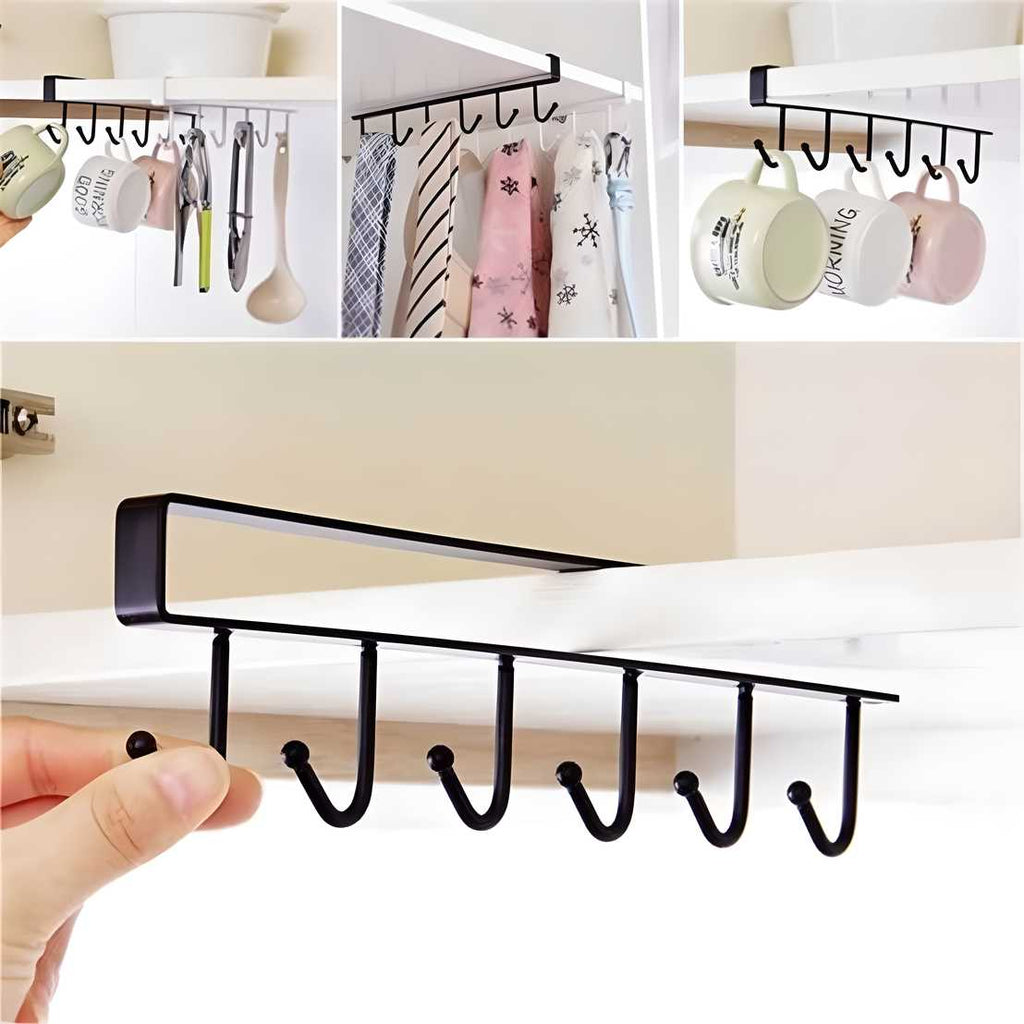 Under Shelf Kitchen Cabinet Hook Hanger